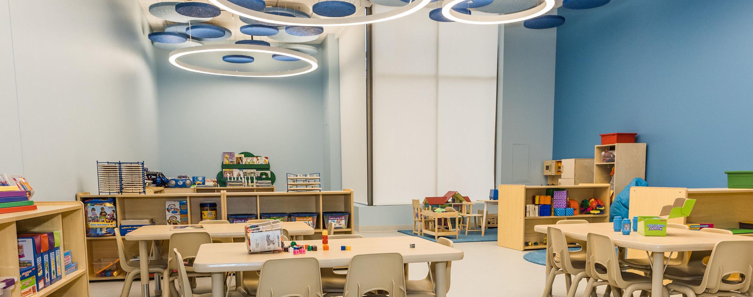 Chicago State University Pre-K daycare classroom